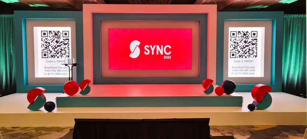 Stage concept for Sync