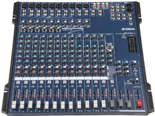 Yamaha MG166CX 16-Channel Mixer With Compression and Effects