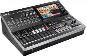 12 input, 4-Channel Video plus still channel Multi-Format Switcher with AUX