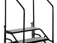 16″ Stage steps with or without handrails