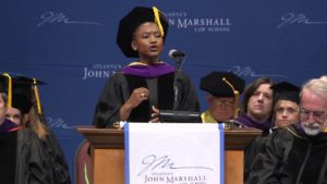 Graduate speaks at John Marshall Law School presentation