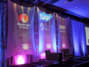 Projection Mapping displays for MasterCard Worldwide SAP and Accenture
