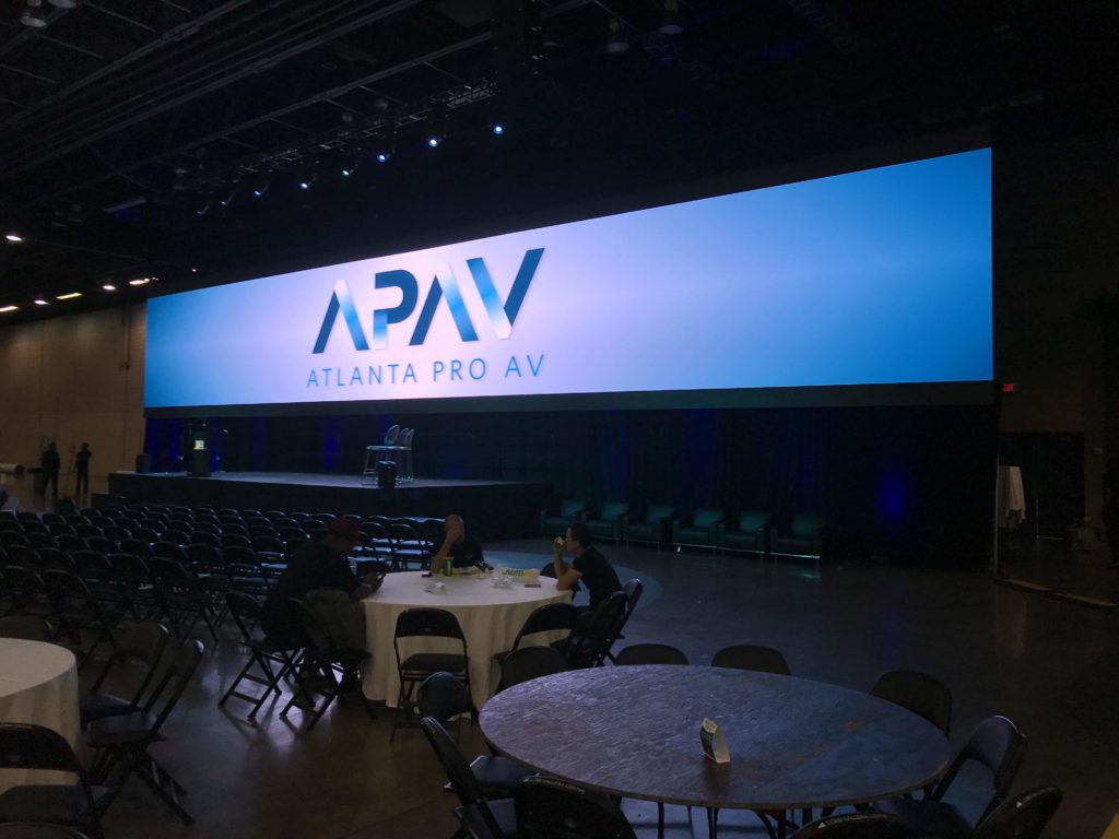 ultrawide screen led wall