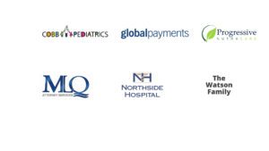 Sponsors Cobb Pediatrics, Globalpayments, Progressive Nutracare, MLQ Attorney services, Northside Hospital, The Watson Family