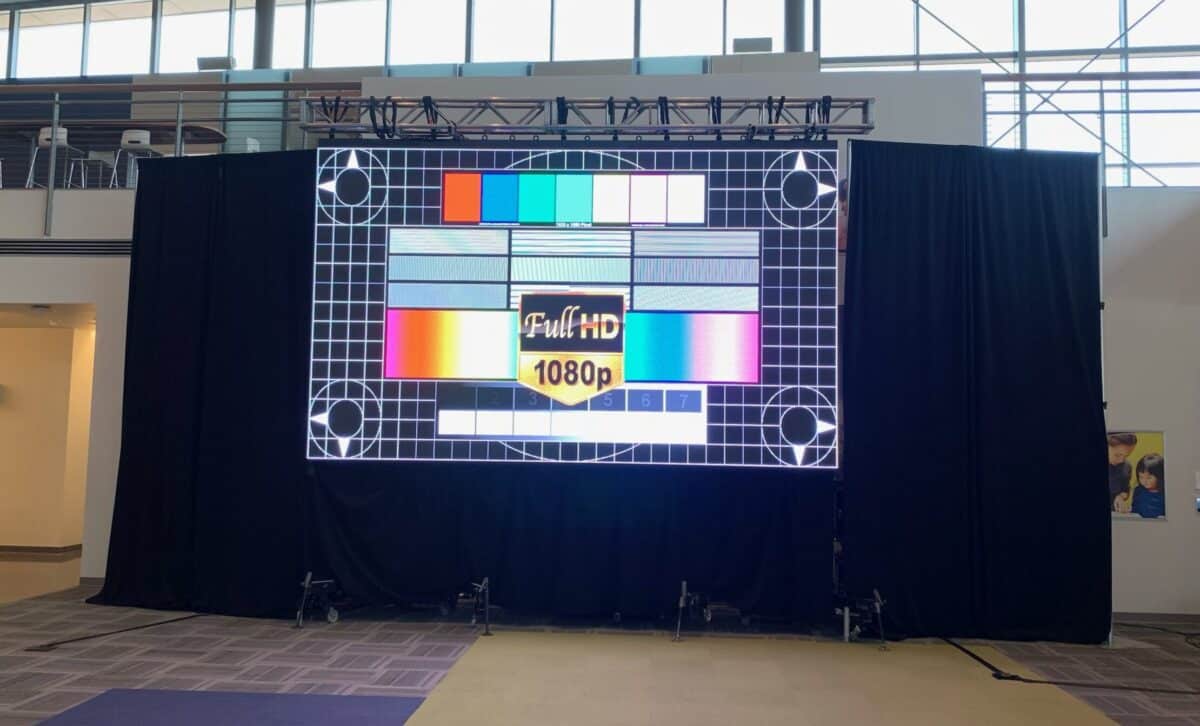 Indoor 9’x16 LED Video Wall Package 3.9mm