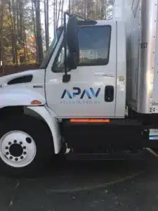 APAV Delivery and Installation Truck